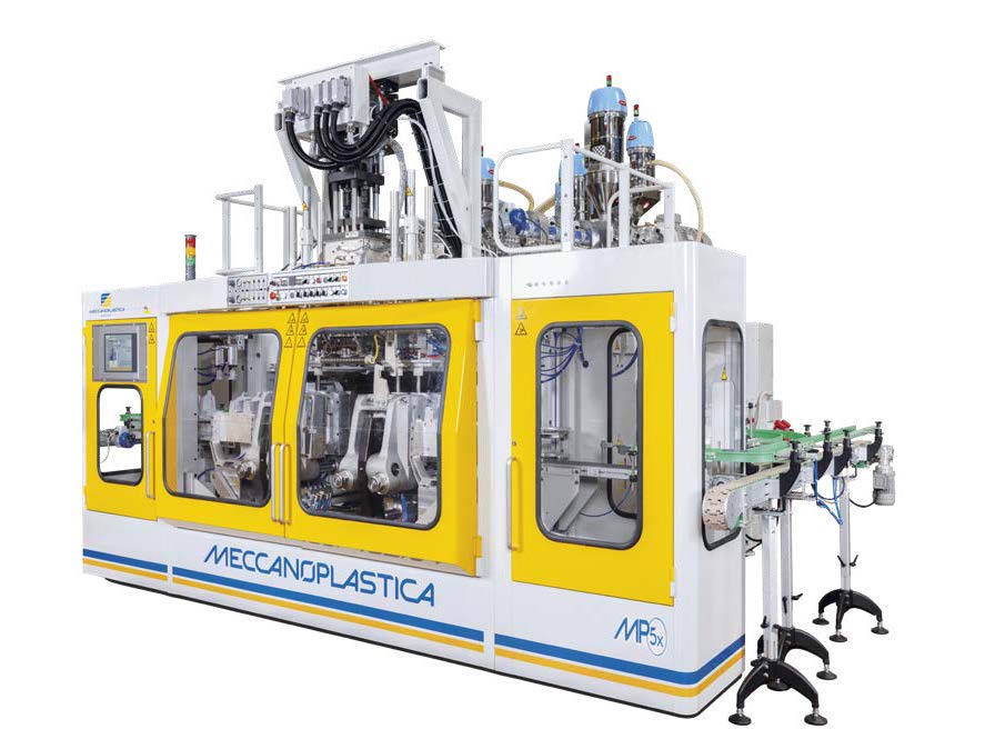 Meccanoplastica Moldeo por extrusión soplado
